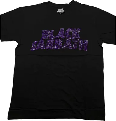 Immagine prodotto di Black Sabbath - Maglietta Logo per uomo/donna Unisex RO4314 (XXL) (Nero)