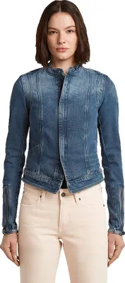 Obrázek produktu pro Bunda G-Star Lynn Zip Grip Slim, modrá, dámská, velikost S