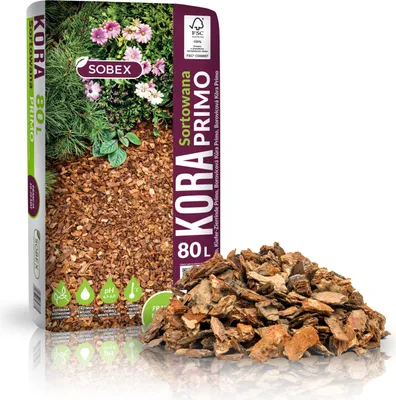 Produktbild von Dekorrinde S&Garden 80 Liter Dekorativer Mulch aus Holzspänen Pinienrinde Mulch Rindenmulch Bodengrund Zierspäne