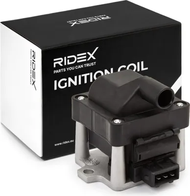 Produktbild von RIDEX 689C0013 Zündspule für VW Transporter IV Bus (70B, 70C, 7DB, 7DK, 70J, 70K, 7DC, 7DJ) GOLF III (1H1) GOLF II (19E, 1G1) für AUDI A3 Schrägheck