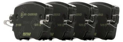 Produktbild von Textar Bremsbeläge hinten für Audi Q3 Seat Alhambra Skoda Octavia VW Sharan