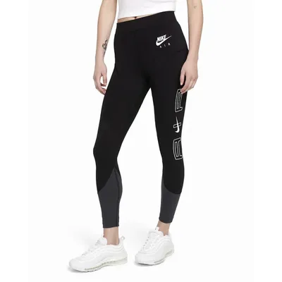 Produktbild von Nike W Nsw Air Hr Lggng Black/Dk Smoke Grey/White Xs