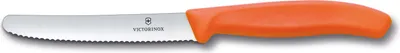 Produktbild von Victorinox Tafelmesser Swiss Classic | 1 Stück | Orange | Swiss Made | scharfe Edelstahlklinge | ideales Frühstücksmesser & Allzweckmesser