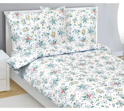 Obrázek produktu pro Bavlněné povlečení - 140x220 cm. 70x90 - modrá,žlutá,červená