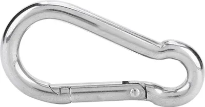 Produktbild von Karabiner, 316 Edelstahl, zuverlässige Karabinerhaken, praktisch zum Angeln, Wandern