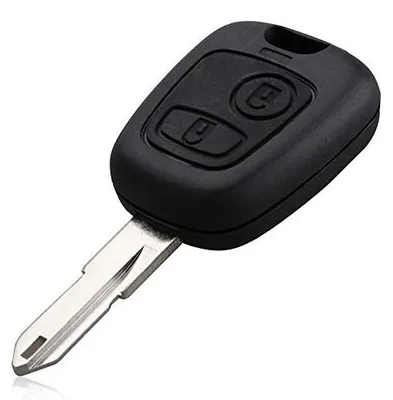 Immagine prodotto di Guscio chiave auto Techstar con 2 pulsanti e lama affilata CP206 – compatibile con Peugeot 206, 307, 308, 207