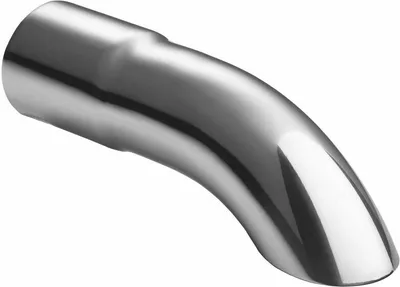 Produktbild von ULTER SPORT NX060 Auspuffblende Endrohr Blende Ø60mm 225mm Rund Edelstahl Verchromt