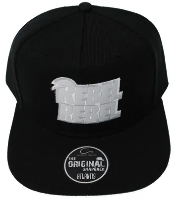 Obrázok produktu pre David Bowie Snapback Cap - White Rebel Rebel