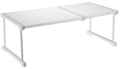 Ausziehbares Spannungsregal 67–88 cm, verstellbar, 32x42 cm
