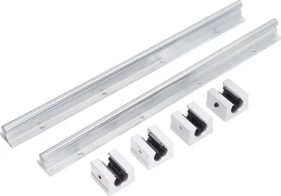 Obrázok produktu pre sada 6 ks lineárnych pohybových vodiacich koľajníc SBR12UU Lineárne pohybové doplnky pre presné stroje
