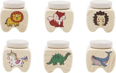 Produktbild von Milchzahnbox aus Holz für Kinder zur sicheren Aufbewahrung der ersten Milchzähne