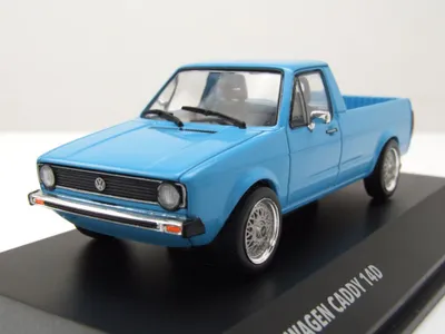 Produktbild von Solido 421437630 VW Caddy Pick Up 1990 blau 1:43