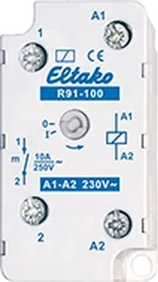 Immagine prodotto di Relè di commutazione ELTAKO, 230 V, 1 contatto di chiusura, 10 A/250 V CA, 1 pz.