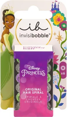 Immagine prodotto di Gomme per capelli originali Disney Tiana per bambini 6 pz