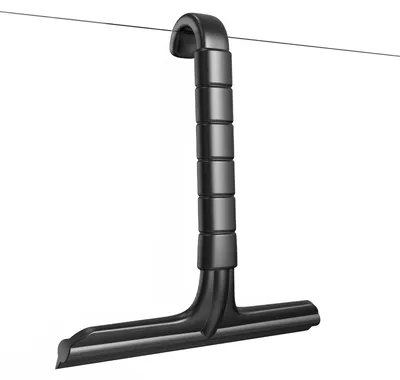 Produktbild von Famanu Duschabzieher aus Silikon - Schwarz