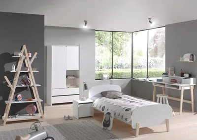 Produktbild von Vipack - Set Kiddy best. aus Einzelbett 90 x 200 cm und Bettschublade