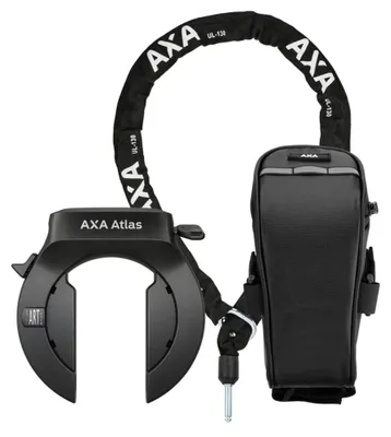 Produktbild von Axa Atlas 52102095cs3 Fahrradschloss Für Den Rahmen Schwarz Schwarz One Size