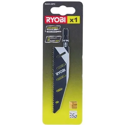 Produktbild von Ryobi RAK01JSFC Universalklinge 10TPI HCS Bündigschnitt-Stichsäge