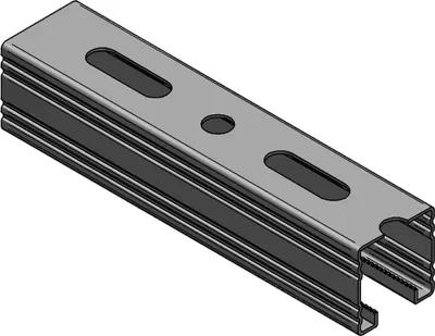Produktbild von MEFA Montageschiene C-Profil, 45/45/1,5 mm, Stange mit 6m, 1 Stk.