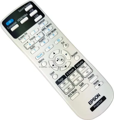 Produktbild von Epson Fernbedienung 2177002 Weiß für Beamer EB-1780W EB-1795F Original