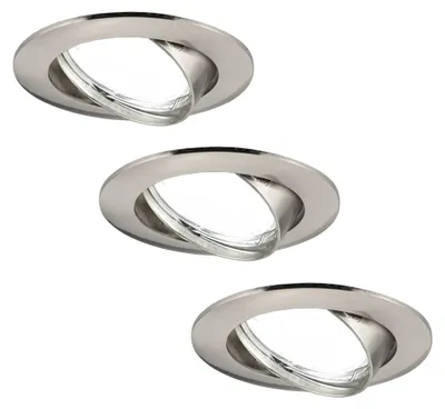 Image de Ledvion lot de 3 spot encastrable LED rond 3W blanc froid