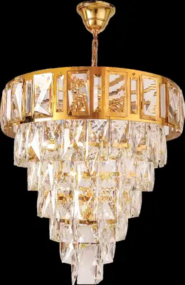 Immagine prodotto di Lampadario a soffitto lampadario oro lampadario a soffitto lampadario di cristallo