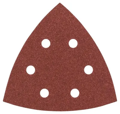 Produktbild von Schleifblatt-Set für Deltaschleifer K=120, 105 mm, 5-tlg.