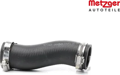 Produktbild von METZGER 2400549 Turbo Ladeluftschlauch für CITROËN JUMPER Kasten passend für PEUGEOT BOXER Kasten BOXER Pritsche/Fahrgestell