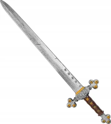Obrázek produktu pro Středověký královský meč, královská zbraň, válečník, vládce, gladiátor, 72 cm