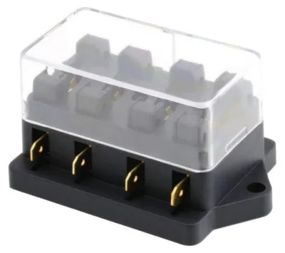 4-fach Sicherungskasten ATC/ATO 12V/24V wasserdicht