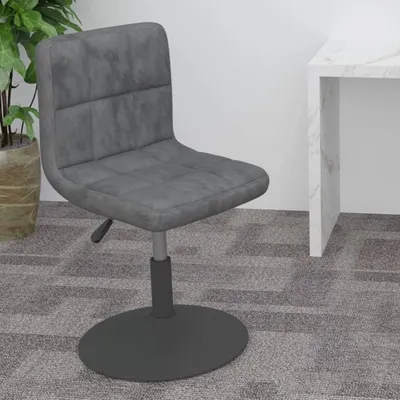 Produktbild von Maison Exclusive - Drehbarer Barhocker Dunkelgrau Samt