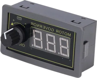 Zdjęcie produktu dla Regulator silnika prądu stałego 5–30 V z wyświetlaczem cyfrowym