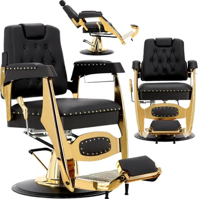 Productafbeelding van Hydraulische kappersstoel voor een barbershop in een kapsalon Cassus Barberking