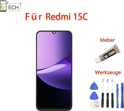 Produktbild von Für Xiaomi Redmi 15C 4G / 5G 25078RA3EL LCD Display Touchscreen Bildschirm