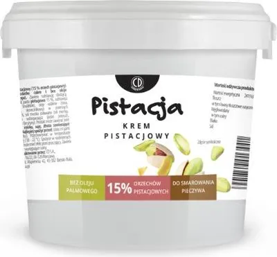 Obrázok produktu pre Krem pistacjowy 15% tłuszczu 1 kg
