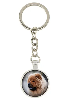 Zdjęcie produktu dla Chow Chow - brelok twoje zdjęcie, ozdoba do kluczy, zawieszka do torebki marki Art-Dog
