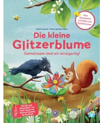 Obrázek produktu pro Die kleine Glitzerblume. Bilderbuch