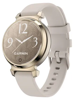 Produktbild von By Qubix Silikonarmband - Sandgrau - passend für Garmin Lily 2