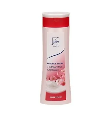 Produktbild von Laligne Body Dusche Creme mit Seidenprotein und Kirschblüte 300g