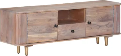 Produktbild von The Living Store TV-Schrank 118x30x40 cm Massivholz Akazie