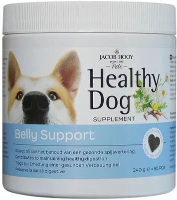 Image de Jacob Hooy - Complément alimentaire pour la santé intestinale des chiens (80 comprimés)