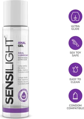 Image de Intimateline - Gel Anal Glissant Sensilight 60 Ml
