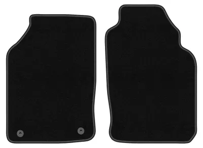 Immagine prodotto di Tappetini anteriori in moquette per Nissan 100NX 1990-1995 (coupé/targa) – 2 pezzi, neri, su misura – Wielganizator BASIC