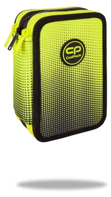 Obrázok produktu pre Piórnik 3-komorowy z wyposażeniem Coolpack Jumper 3 GRADIENT LEMON