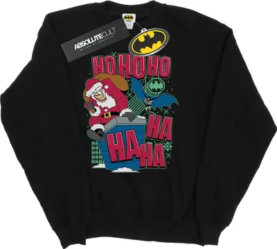 Produktbild von DC Comics - "Ha Ha Ha Ho Ho Ho" Sweatshirt für Herren BI11932 (XL) (Schwarz)
