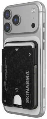 Image de SKINARMA Support magnétique pour cartes avec socle intelligent pour téléphone portable, Onyx