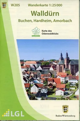 Produktbild von Wanderkarte 1:25 000 Walldürn