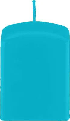 Produktbild von Quader, Quadratische Kerzen Ocean Blau 150 x Ø 70/70 mm, 8 Stück