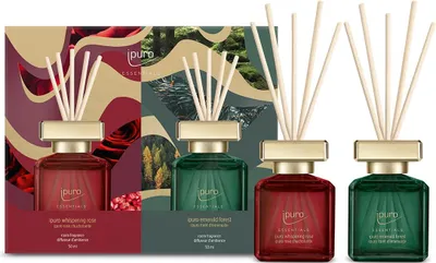 Image de Ipuro Raumduft Essentials rose & forest 2 x 50 ml
