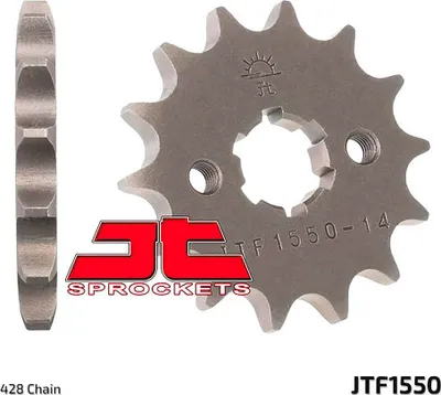Produktbild von JTSPROCKETS Kettenritzel JTF1550.15 vorne Stahl